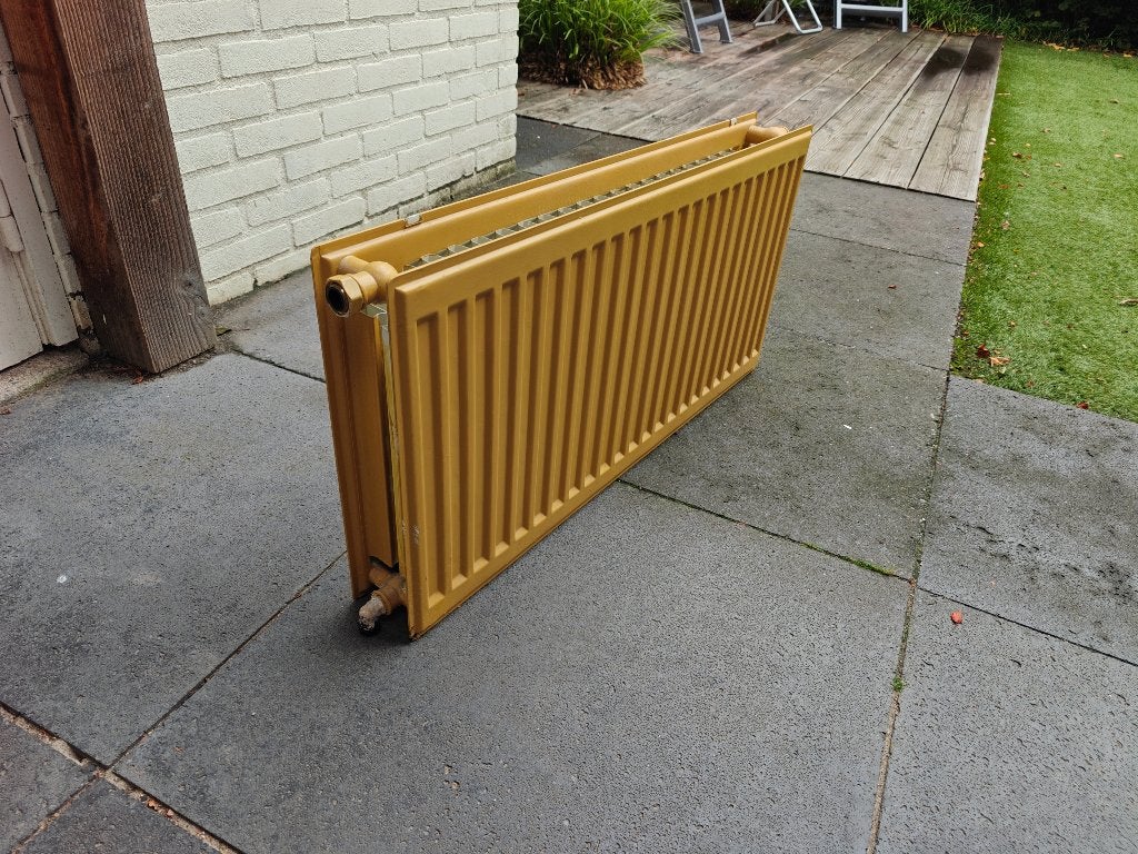 Radiator 40 cm hoog x 80 cm breed, Ophalen, 30 tot 80 cm, Gebruikt, Radiator