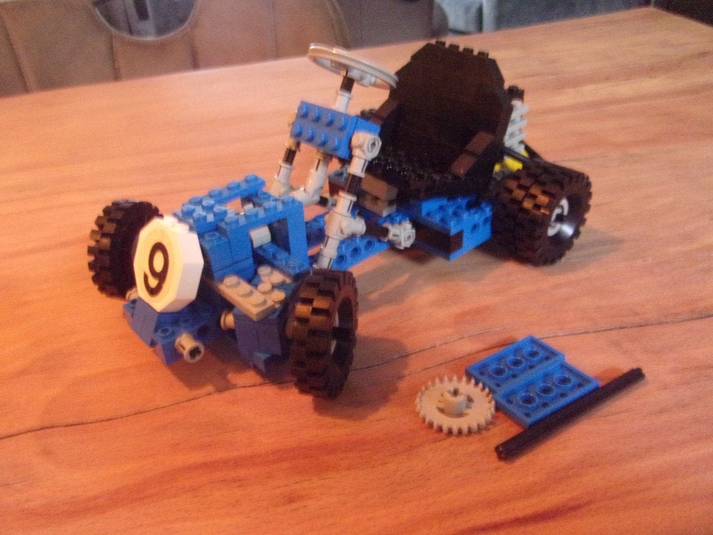 Lego Technic 854-1 / 948-1 Go-Kart uit 1978, Gebruikt, Lego, Ophalen of Verzenden, Complete set