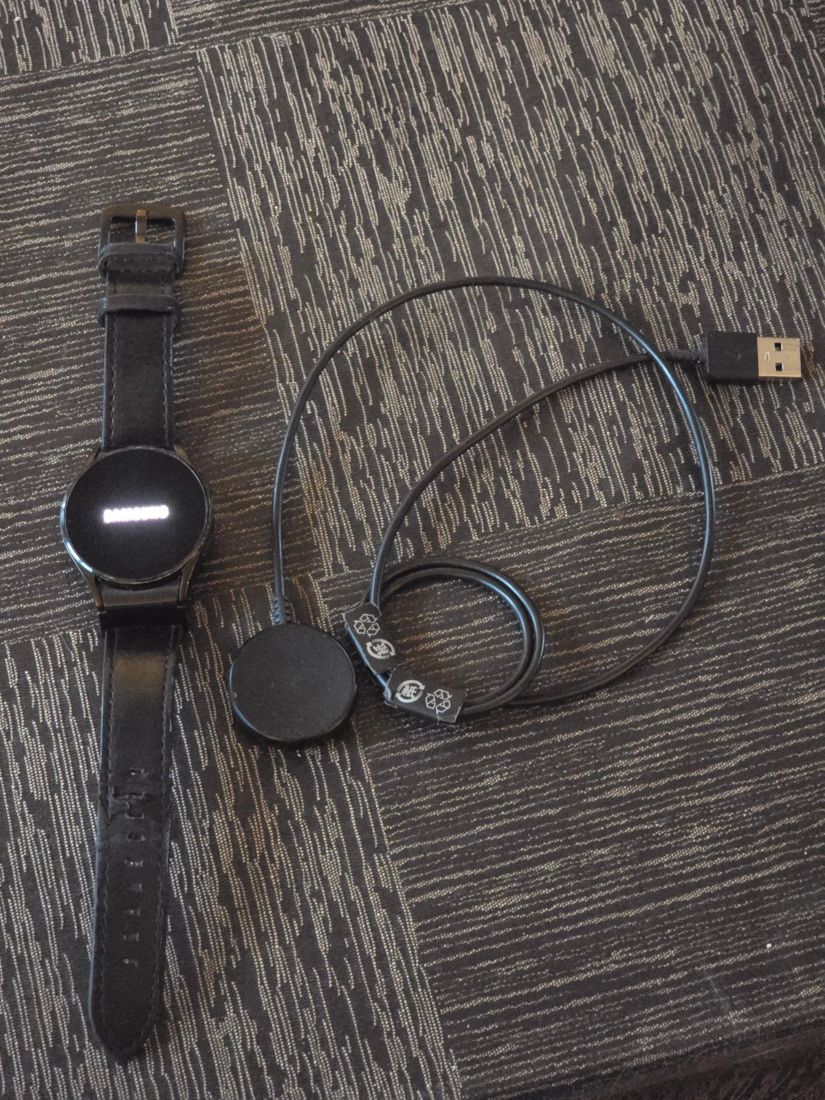 Samsung Galaxy Watch 4, Sieraden, Tassen en Uiterlijk, Smartwatches, Android, Zwart, Ophalen
