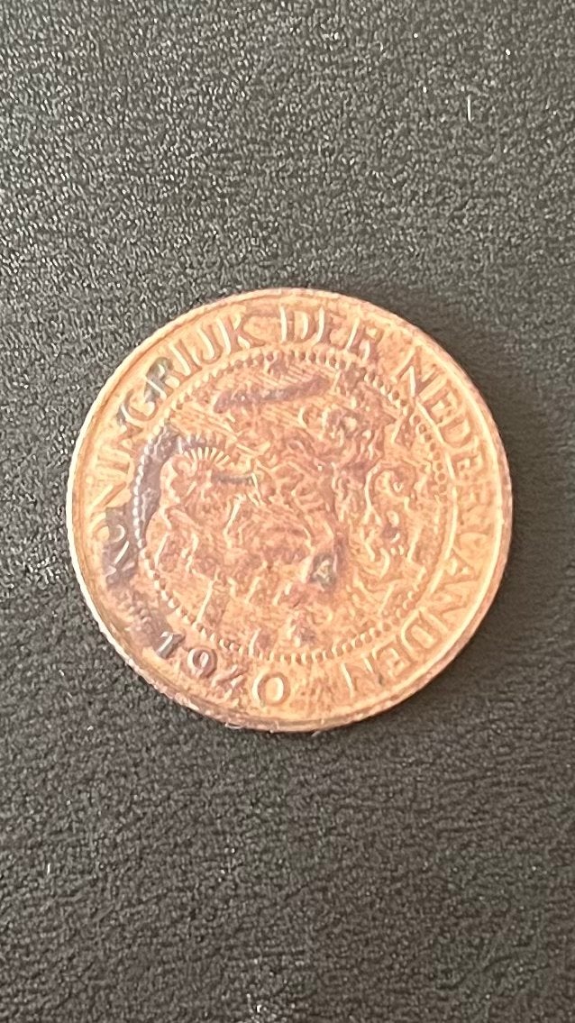 Nederland 1 cent 1940 - Koningin Wilhelmina, Postzegels en Munten, Munten | Nederland, Ophalen of Verzenden, Koningin Wilhelmina