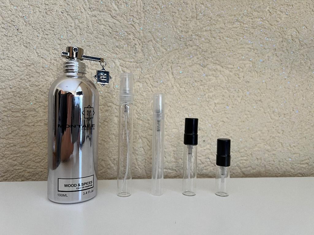 Montale - Wood & Spices decant sample split parfum, Sieraden, Tassen en Uiterlijk, Uiterlijk | Parfum, Verzenden, Nieuw