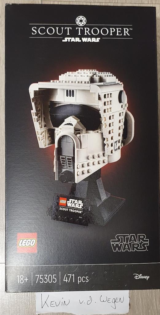 Lego star wars Scout Trooper helm (75305) nieuw in doos., Star Wars, Lego, Nieuw, Ophalen of Verzenden