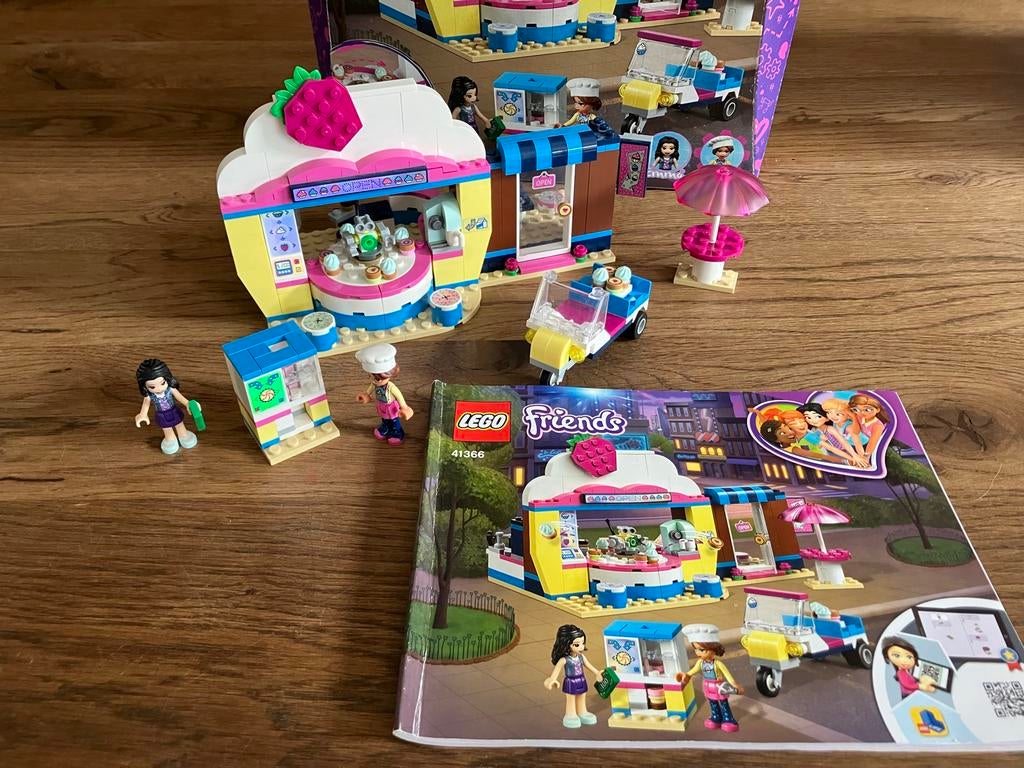 LEGO Friends 41366 Olivia's Cupcake Café, Lego, Friends, Ophalen of Verzenden, Zo goed als nieuw