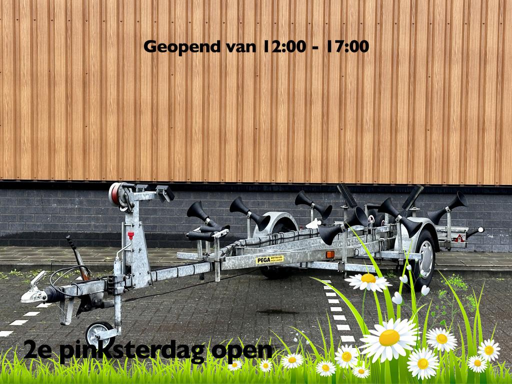 PEGA BOOTTRAILER RH600/525 750 KG (bj 2000), Gebruikt, Overige typen, Laan van de Dierenriem 44
7324AA  APELDOORN, NL, Frans Wientjes Auto's B.V.