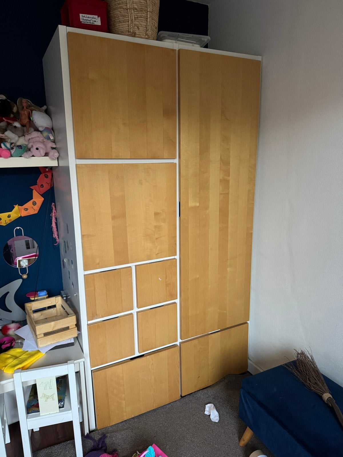 IKEA Kledingkast met lades en deuren - Gebruikt, Ophalen, Gebruikt, 200 cm of meer, 50 tot 100 cm