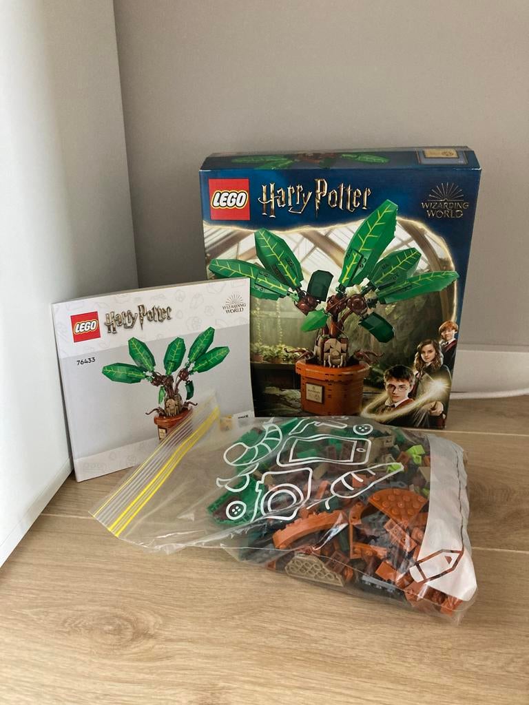 LEGO Harry Potter Mandragora 76433 - Nieuwstaat, Ophalen, Zo goed als nieuw, Overige merken