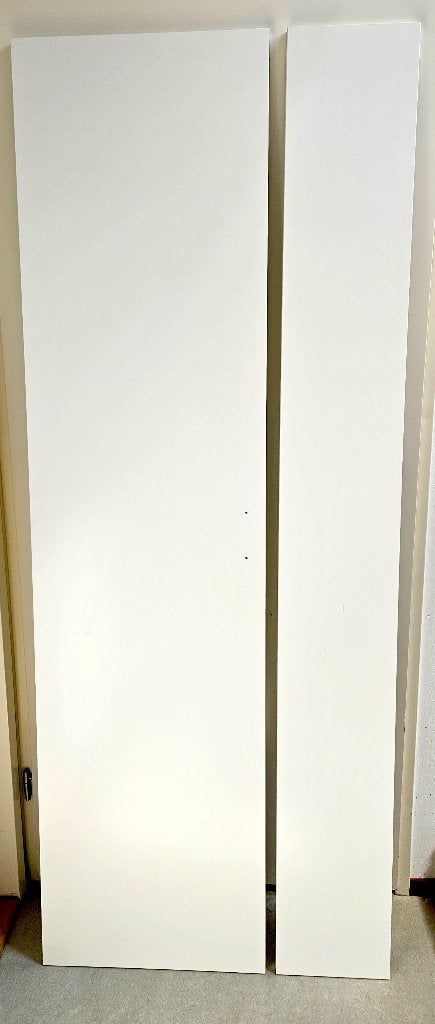 Deuren Forsand voor Ikea Pax-kast 201cm wit 1x25cm en 1x50cm, Ophalen, Minder dan 50 cm, Gebruikt, 150 tot 200 cm