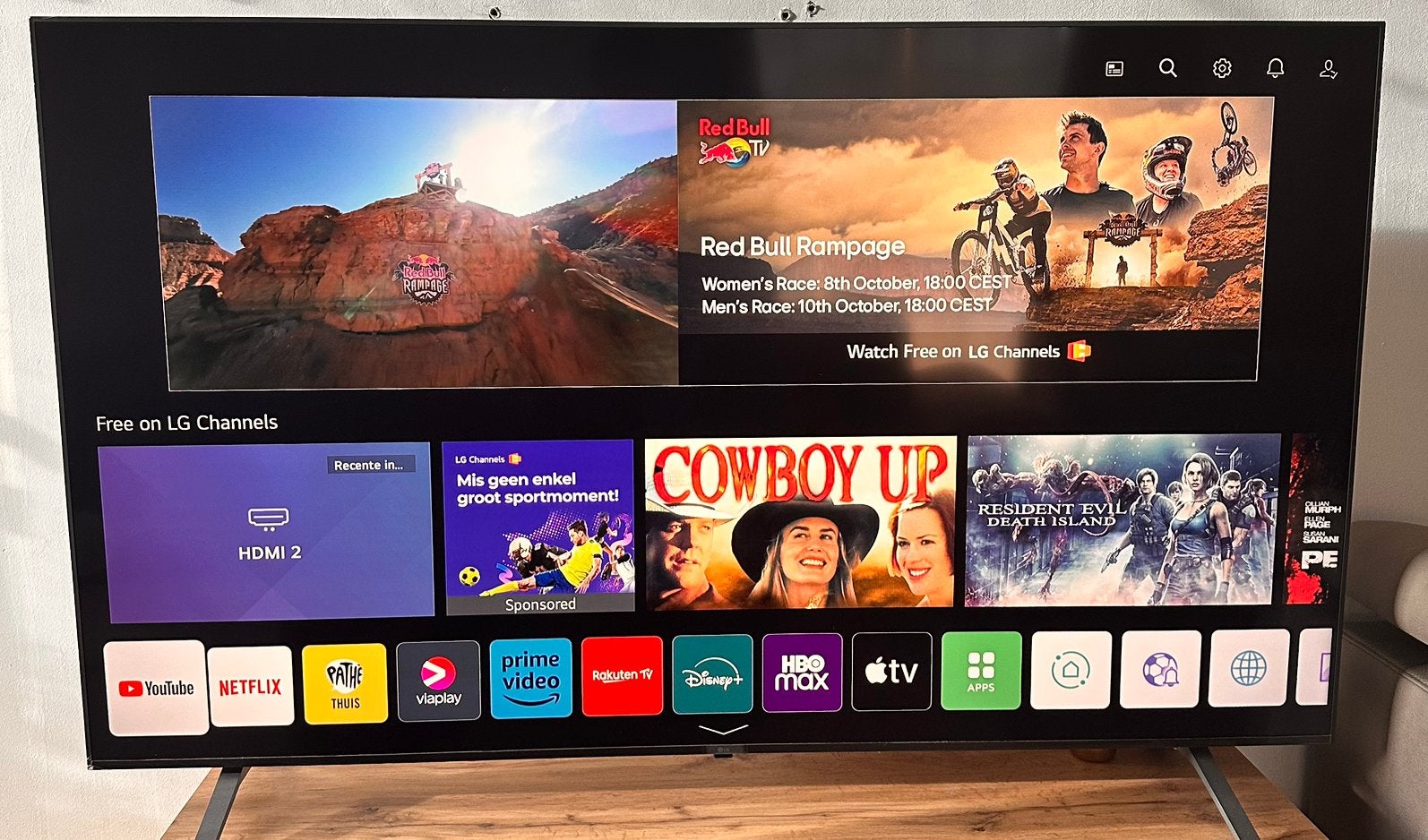 LG 70UP77006LB 70 inch 4K UHD Smart TV (2021), Ophalen, LED, 50 Hz, Zo goed als nieuw