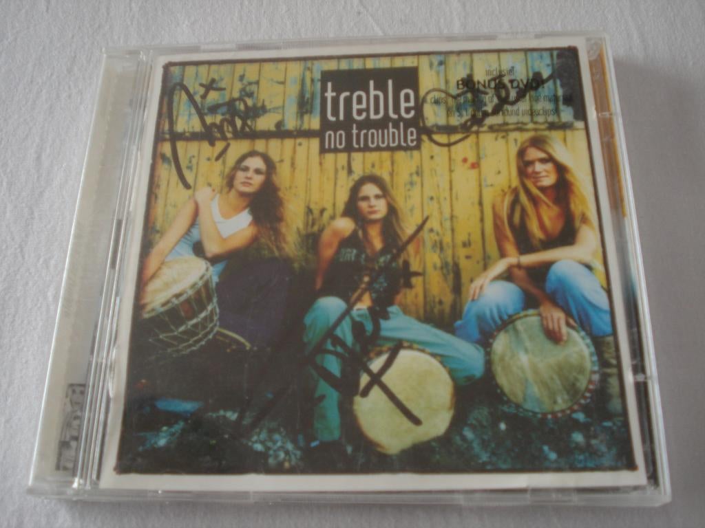 TREBLE - NO TROUBLE gelimiteerd + dvd en handtekeningen, Ophalen of Verzenden, Zo goed als nieuw