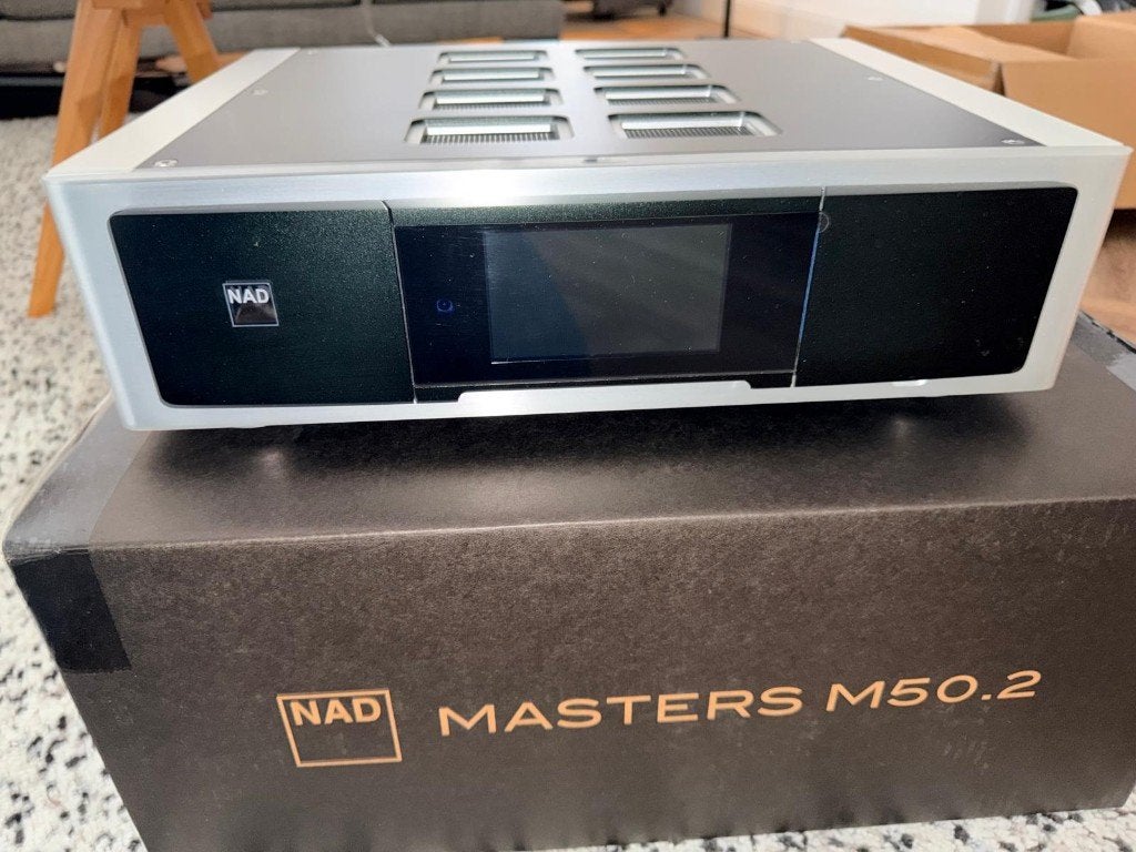 NAD M50.2 Masters, Audio, Tv en Foto, Zo goed als nieuw, 120 watt of meer, Stereo, Ophalen