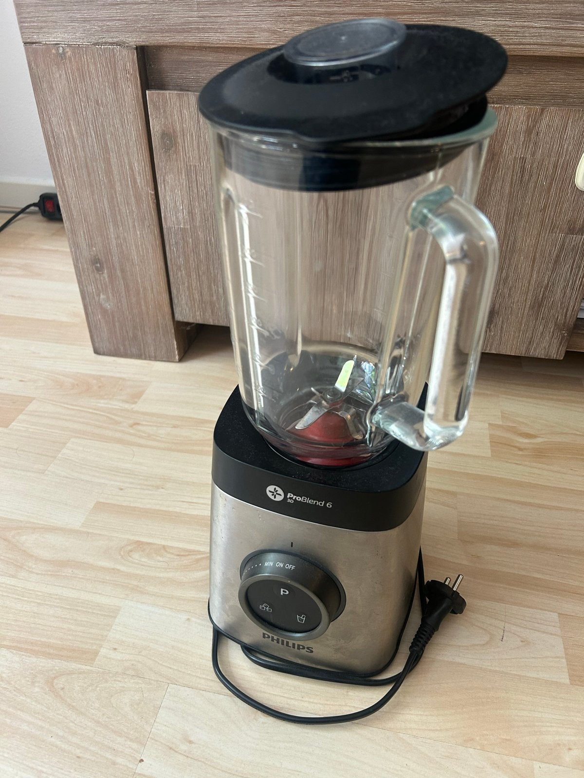 Philips HR2096/00 Blender - ProBlend 6 3D Technologie, Ophalen, Zo goed als nieuw, Blender