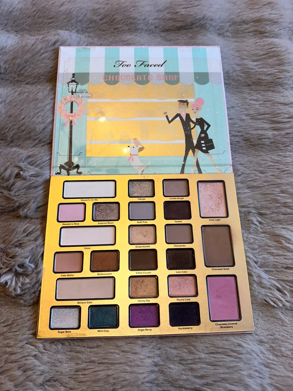 Too Faced oog en gezichts palette kleur Christmas in NewYork, Ophalen of Verzenden, Zo goed als nieuw, Overige kleuren, Ogen