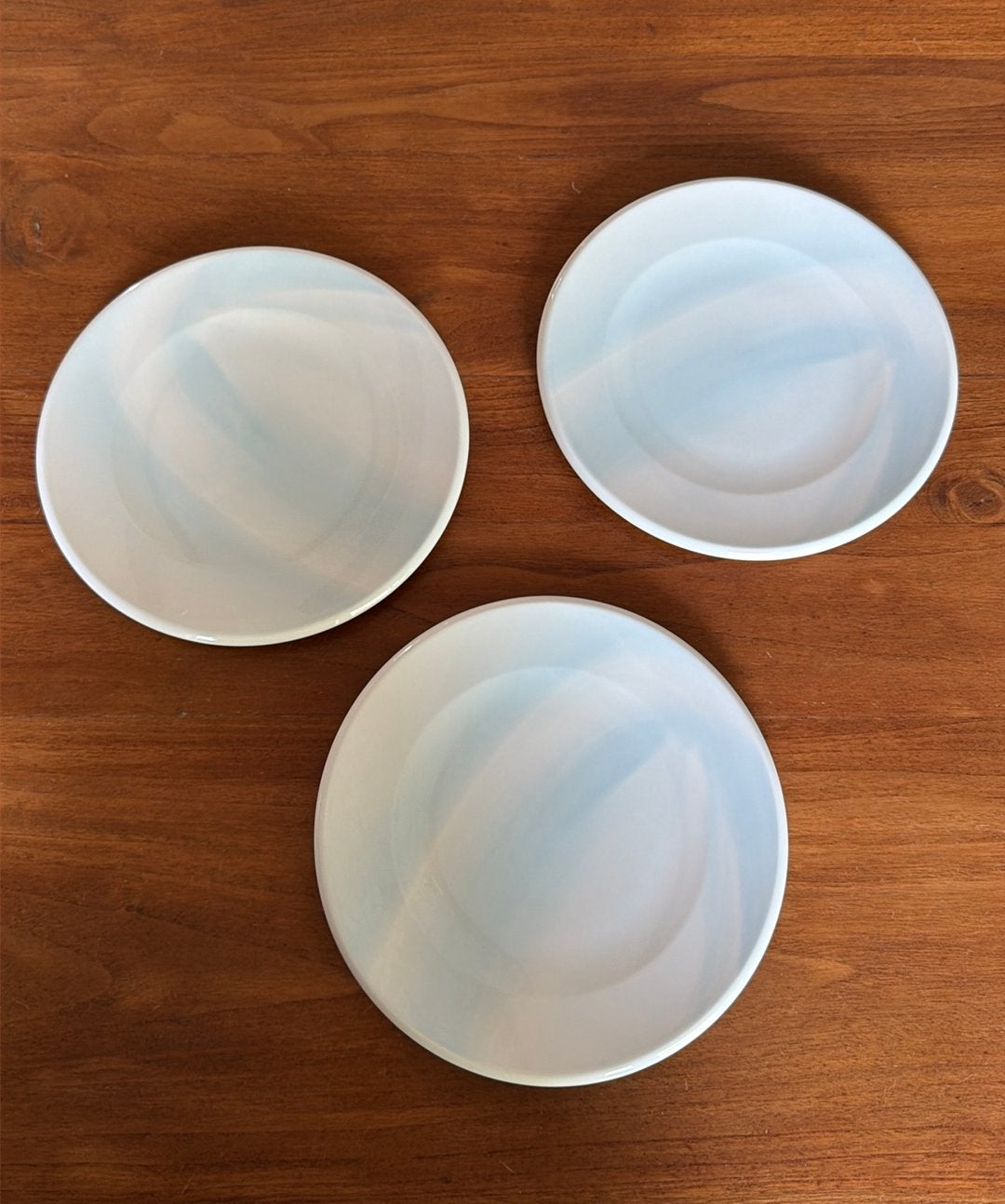 3 Villeroy & Boch Citylife Blue ontbijtborden, Gebruikt, Villeroy & Boch, Ophalen of Verzenden, Bord(en)