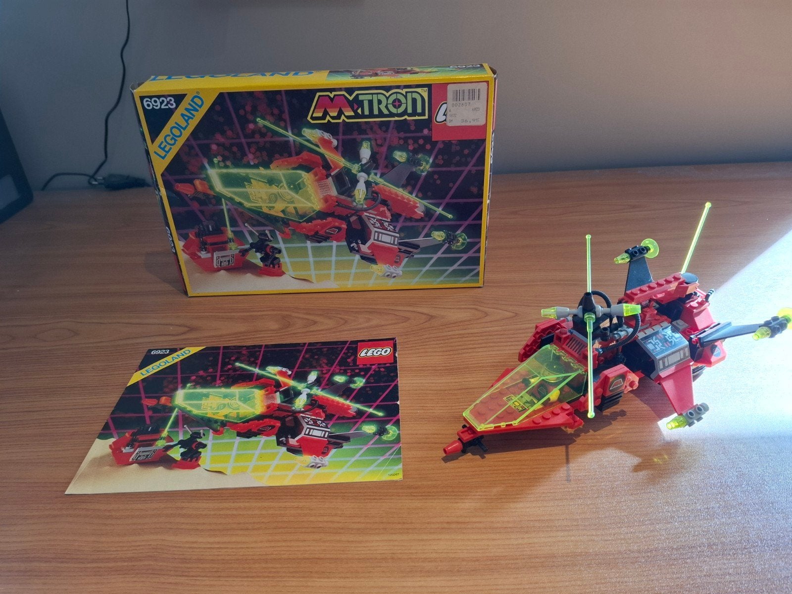 Lego 6923, M-Tron Particle Ionizer, Kinderen en Baby's, Gebruikt, Inclusief instructies, Lego, Ophalen of Verzenden