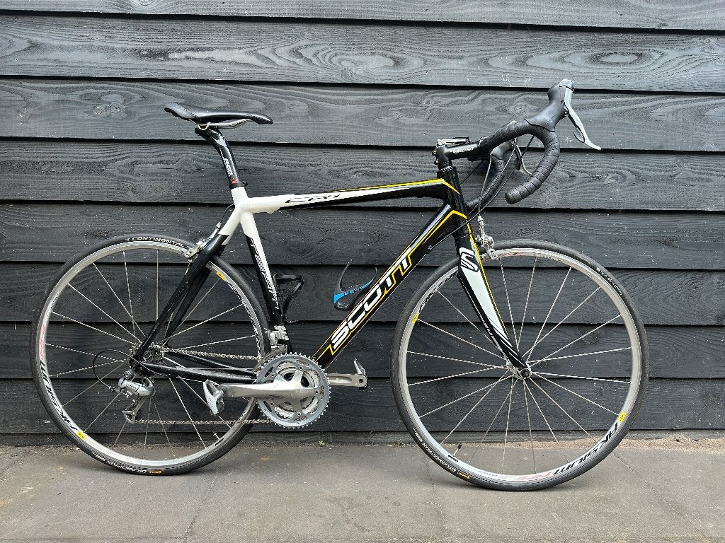 Scott CR1 Team | carbon racefiets, 28 inch, Gebruikt, Carbon, 57 tot 61 cm