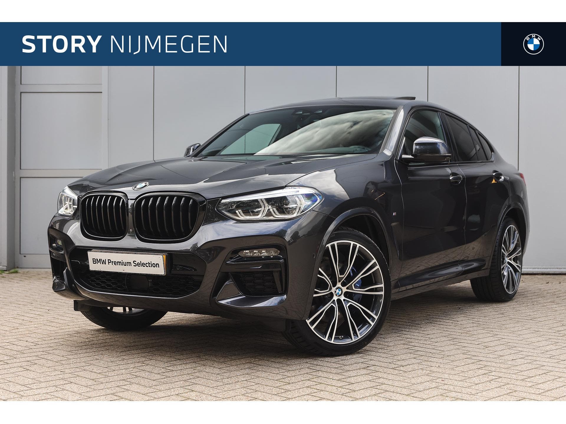 BMW X4 M40i Automaat / Trekhaak / Panoramadak / Sportstoelen, Auto's, Dealer onderhouden, Gebruikt, Met garantie (alle), Leder
