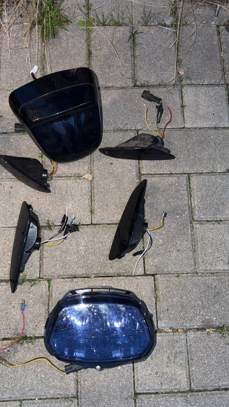 Vespa LED Knipperlichten en Achterlicht/Koplamp Set, Fietsen en Brommers, Brommeronderdelen | Scooters, Ophalen of Verzenden, Gebruikt