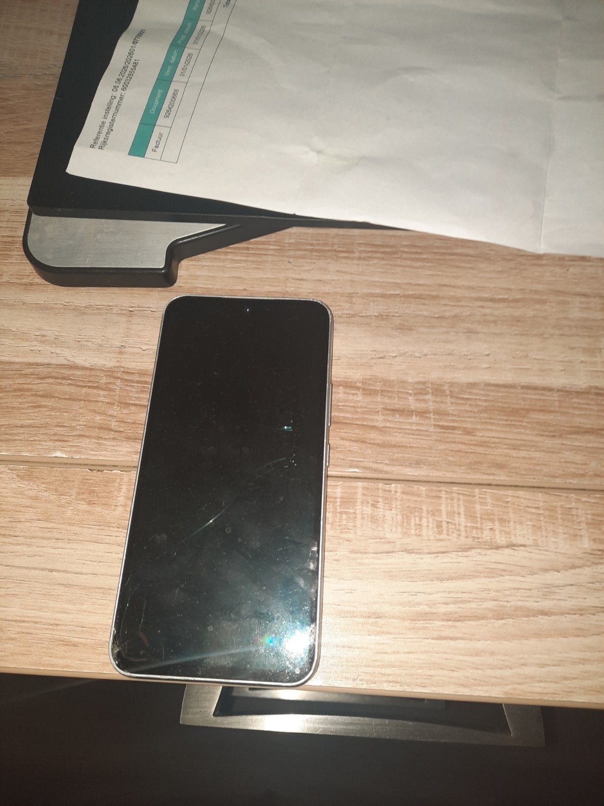 Samsung A54 5G 128GB met defect scherm, Zwart, Touchscreen, Ophalen of Verzenden, Zonder simlock