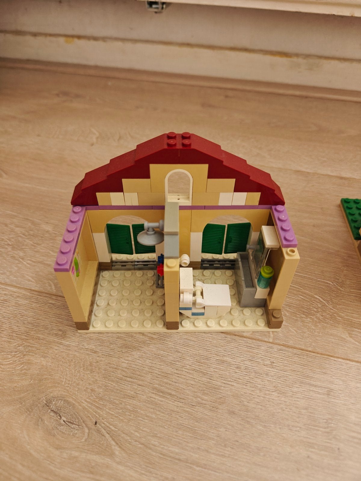 Lego Friends manege 3185 compleet, Ophalen of Verzenden, Zo goed als nieuw, Overige merken