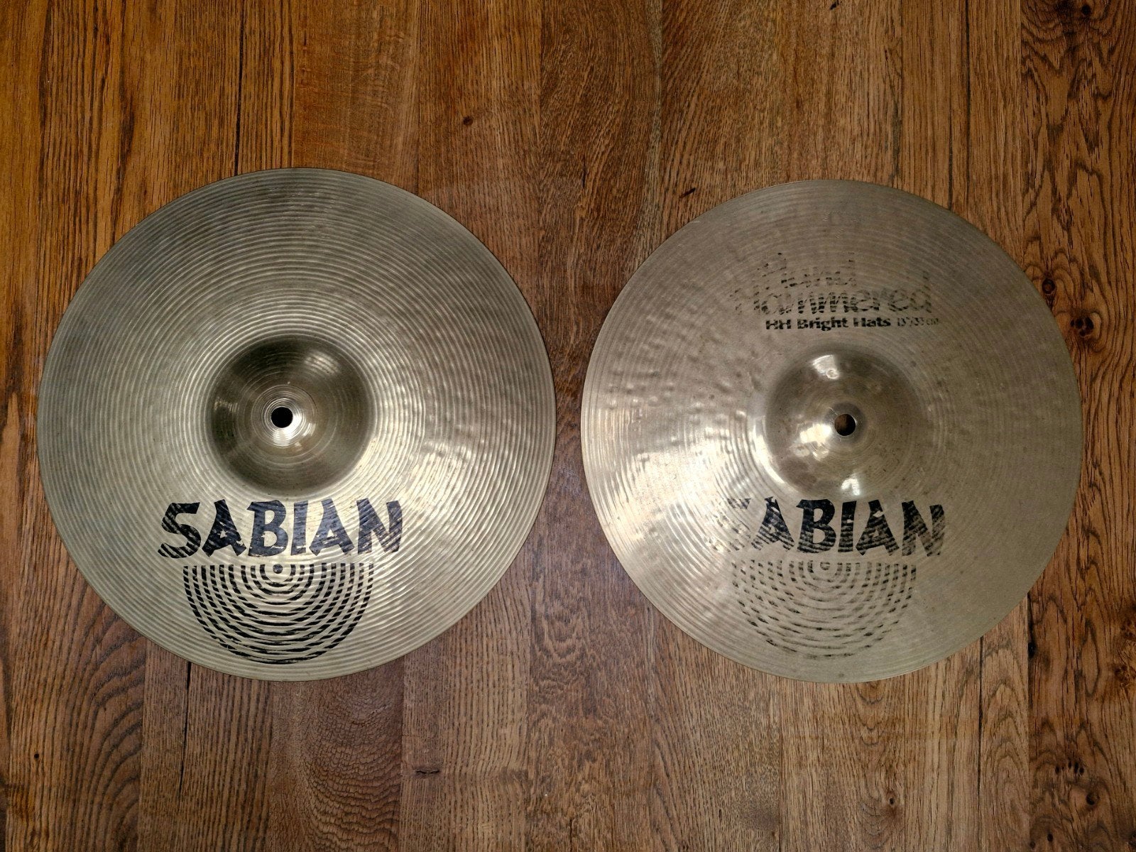 Sabian HH bright hi-hat 13', Ophalen of Verzenden, Gebruikt, Overige merken