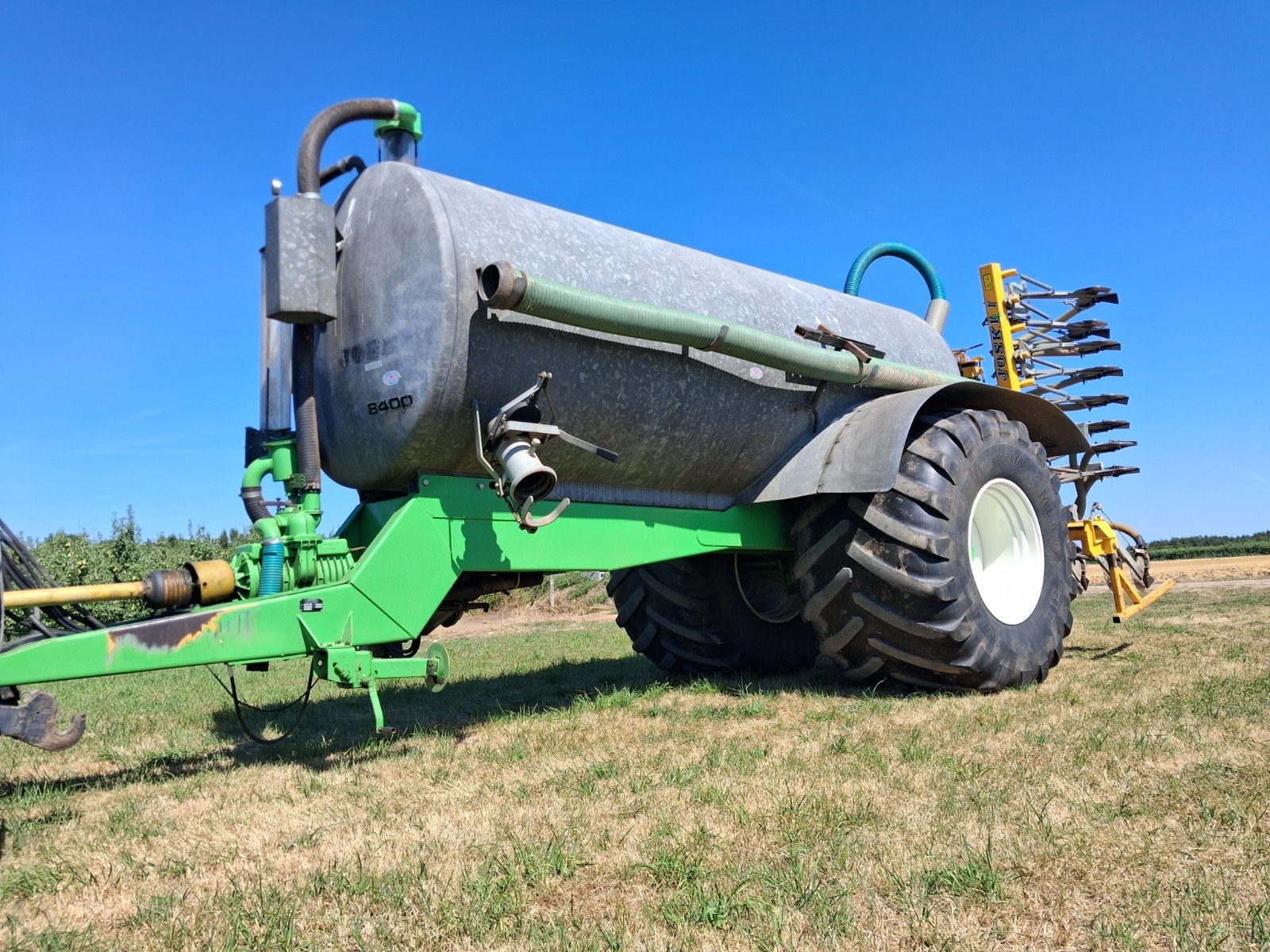 Joskin tank met bemester, Ophalen, Veehouderij, Gewasbescherming en Bemesting