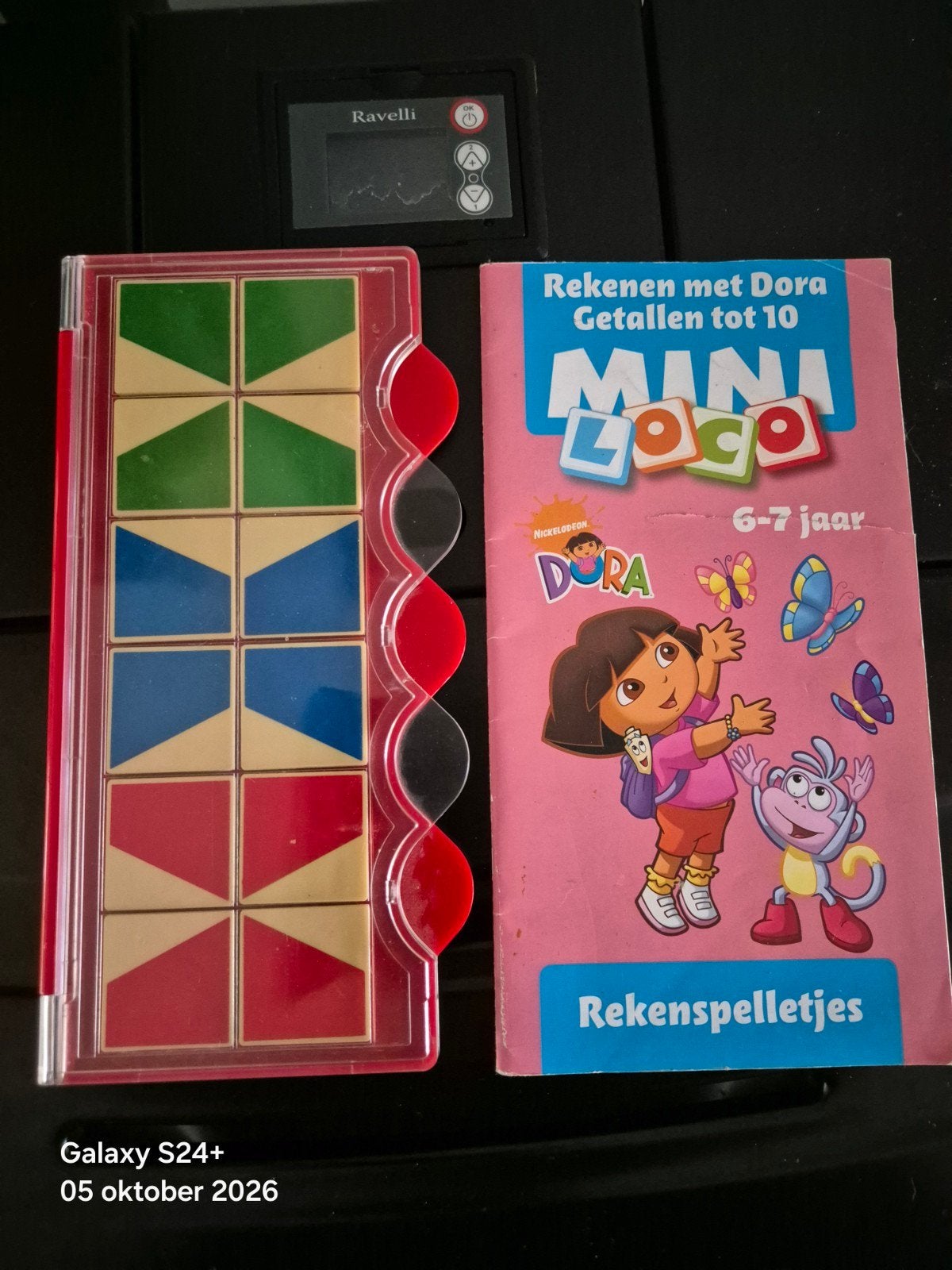Mini Loco doos met Dora mini loco rekenspelletjes, Ophalen, Gebruikt, Rekenen