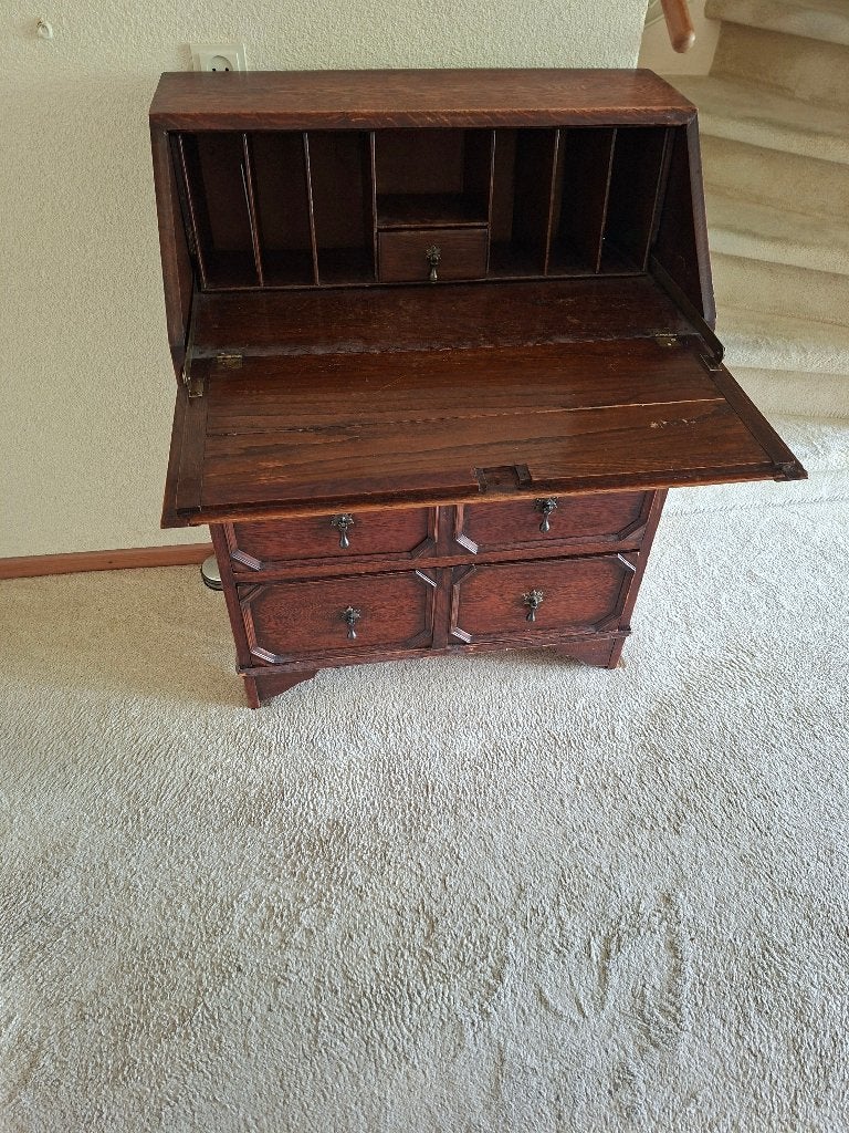 Antieke secretaire, Antiek en Kunst, Antiek | Meubels | Kasten, Ophalen