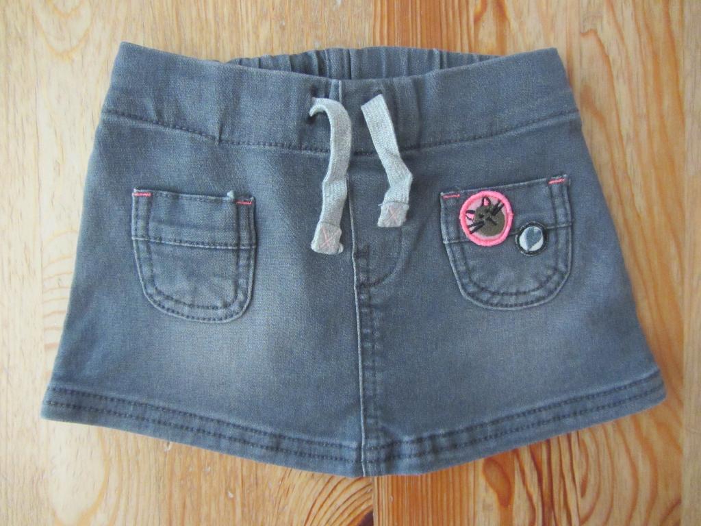 Grijs rokje Hema maat 68, Kinderen en Baby's, Babykleding | Maat 68, Ophalen of Verzenden, Zo goed als nieuw, Meisje, Jurkje of Rokje