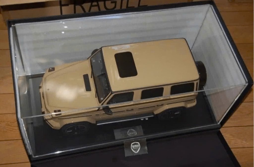 NIEUW! 1:8 Minichamps Mercedes G63 2018 Wustensand LTD99 WRH, Hobby en Vrije tijd, Modelauto's | 1:5 tot 1:12, Ophalen, Nieuw