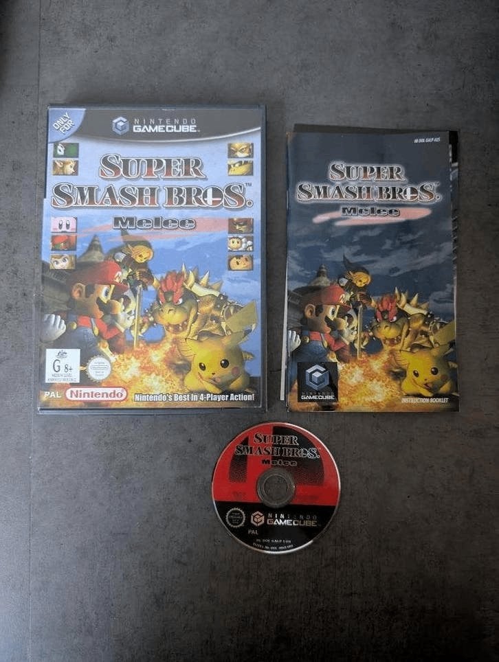 Super smash bros melee NGC, Spelcomputers en Games, Games | Nintendo GameCube, Vechten, Ophalen of Verzenden, Zo goed als nieuw