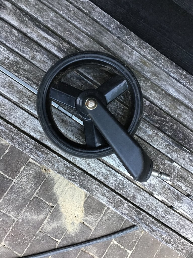 Thule coaster XT voorwiel, 20 tot 40 kg, Ophalen of Verzenden, Kinderkar, Gebruikt