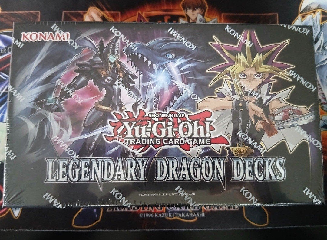 Legendary Dragon Decks Sealed - LEDD - Yu-Gi-Oh, Ophalen of Verzenden, Nieuw, Speeldeck, Foil