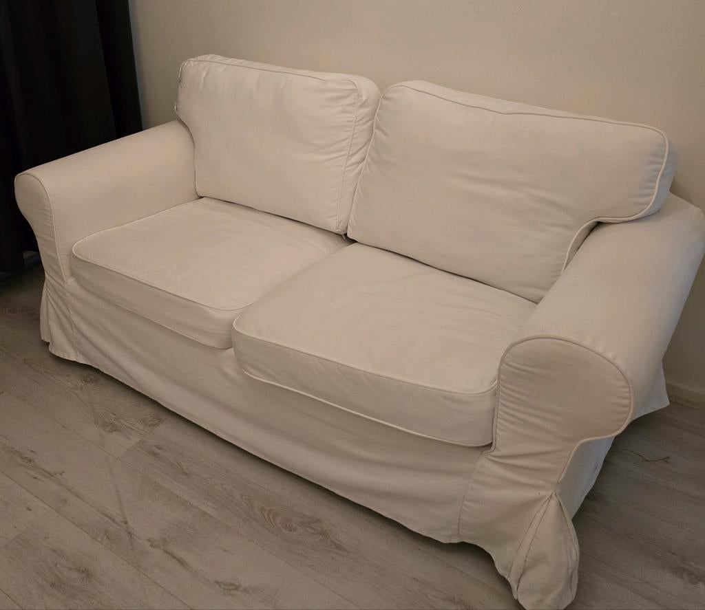 IKEA EKTORP BANK 25 EURO, Ophalen, Gebruikt, Tweepersoons, 75 tot 100 cm