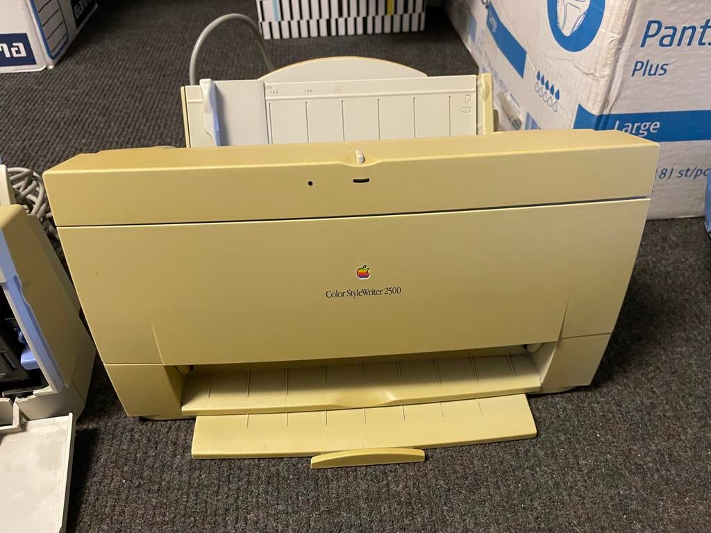 Vintage Apple Color StyleWriter 2500 - Gebruikt, Gebruikt, Printer, Inkjetprinter, Kleur printen
