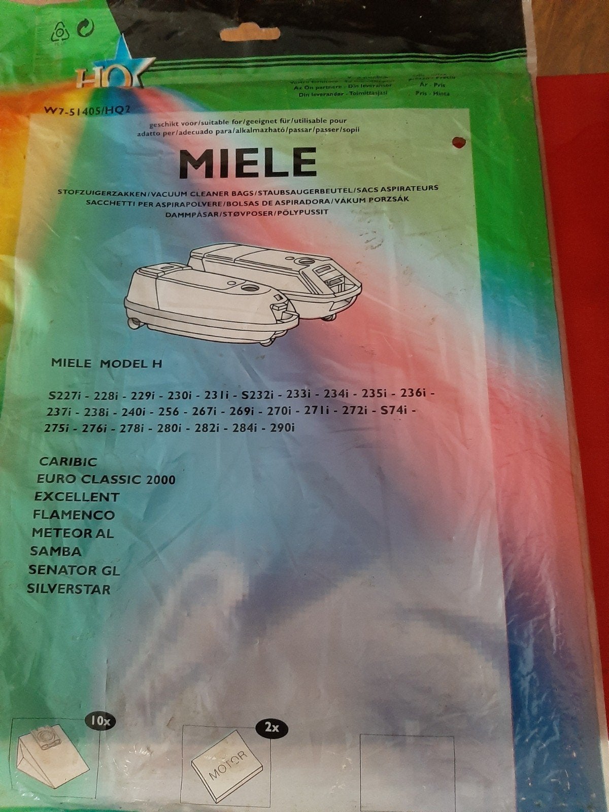 Miele stofzuigerzakken model H, Ophalen of Verzenden, Nieuw