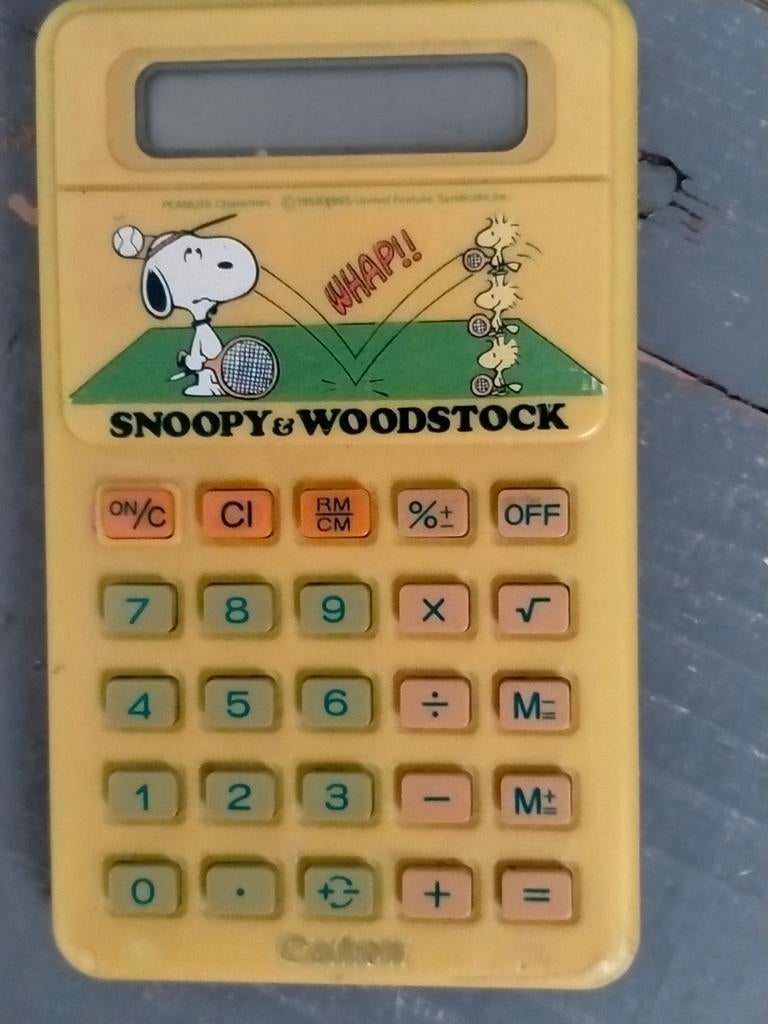 Snoopy rekenmachine met een extra, Diversen, Ophalen of Verzenden