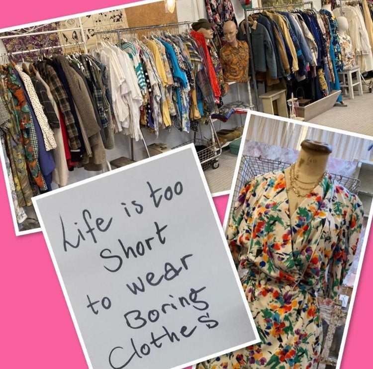 Vintage kleding & schoenen bij Warenhuis Strant in Haren, Vintage, Ophalen, Gedragen