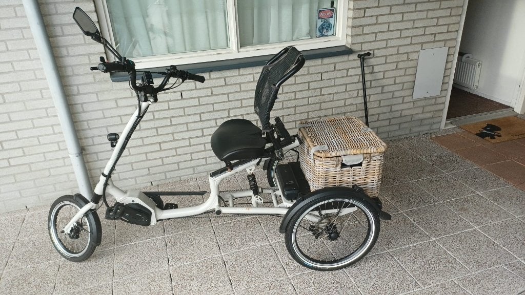Electrische driewieler, Ophalen, Zo goed als nieuw, Schijfrem, Senzup