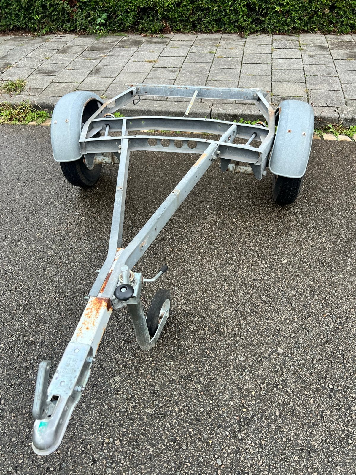 Aanhanger onderstel - Ideaal voor boot of bagage, Ophalen of Verzenden, Gebruikt
