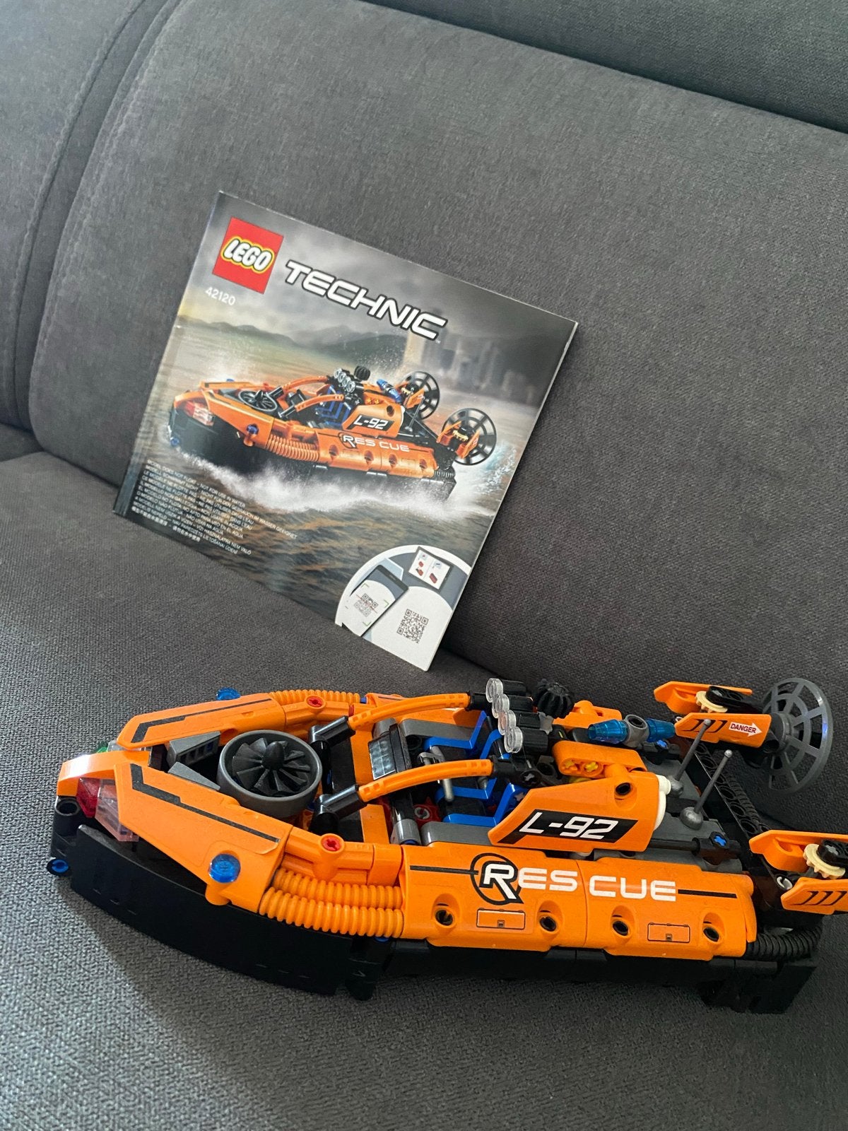 LEGO Technic Hovercraft (42120) - Zo goed als nieuw, Ophalen, Zo goed als nieuw, Overige merken