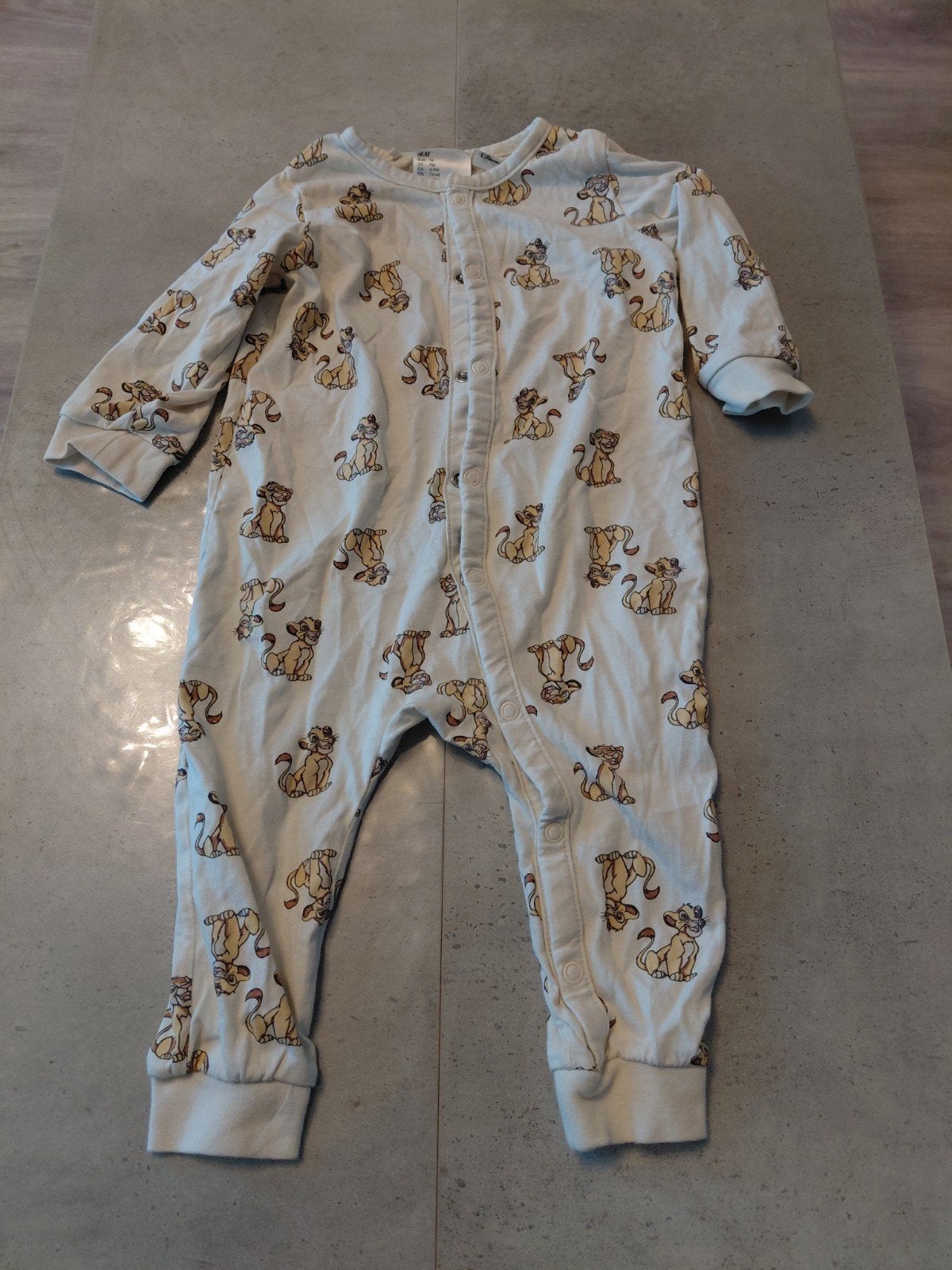 H&M Disney De Leeuwenkoning Romper Maat 74, Ophalen, Jongetje of Meisje, H&M, Zo goed als nieuw