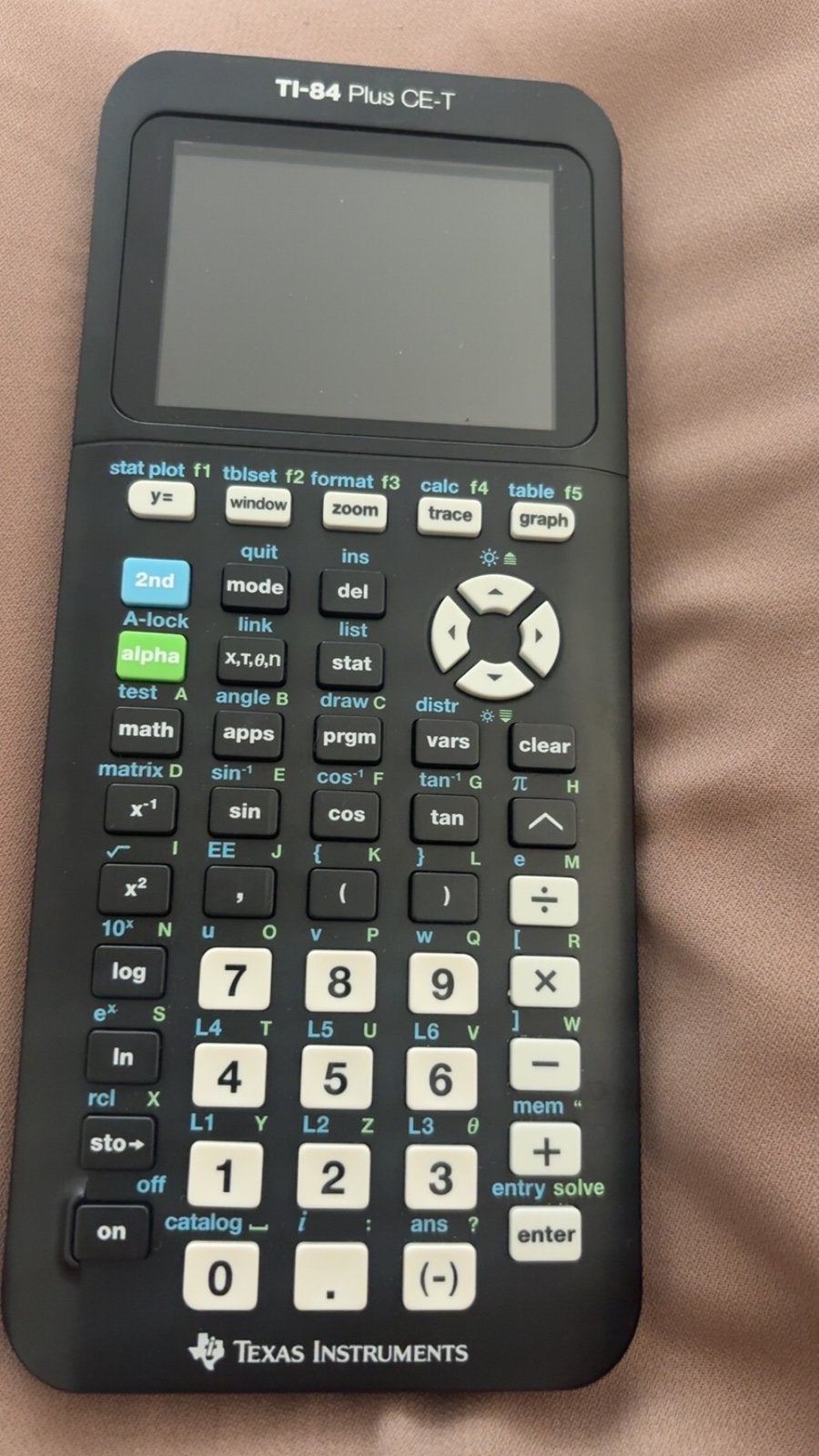 Texas Instruments TI-84 Plus CE T grafische rekenmachine, Diversen, Ophalen of Verzenden, Grafische rekenmachine, Zo goed als nieuw