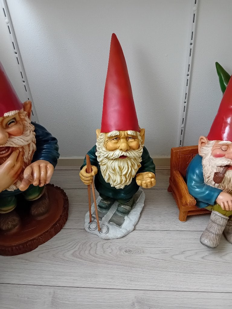 Rien Poortvliet kabouter op skie's (ZELDZAAM), Verzamelen, Ophalen of Verzenden, Zo goed als nieuw, Overige typen