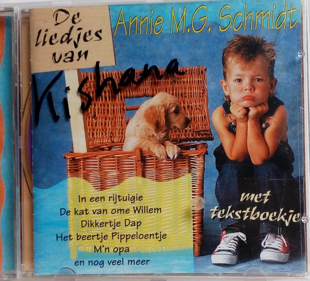 Cd - De Liedjes van Annie M.G. Schmidt + TekstBoekje, 3 tot 5 jaar, Ophalen of Verzenden, Zo goed als nieuw, Muziek