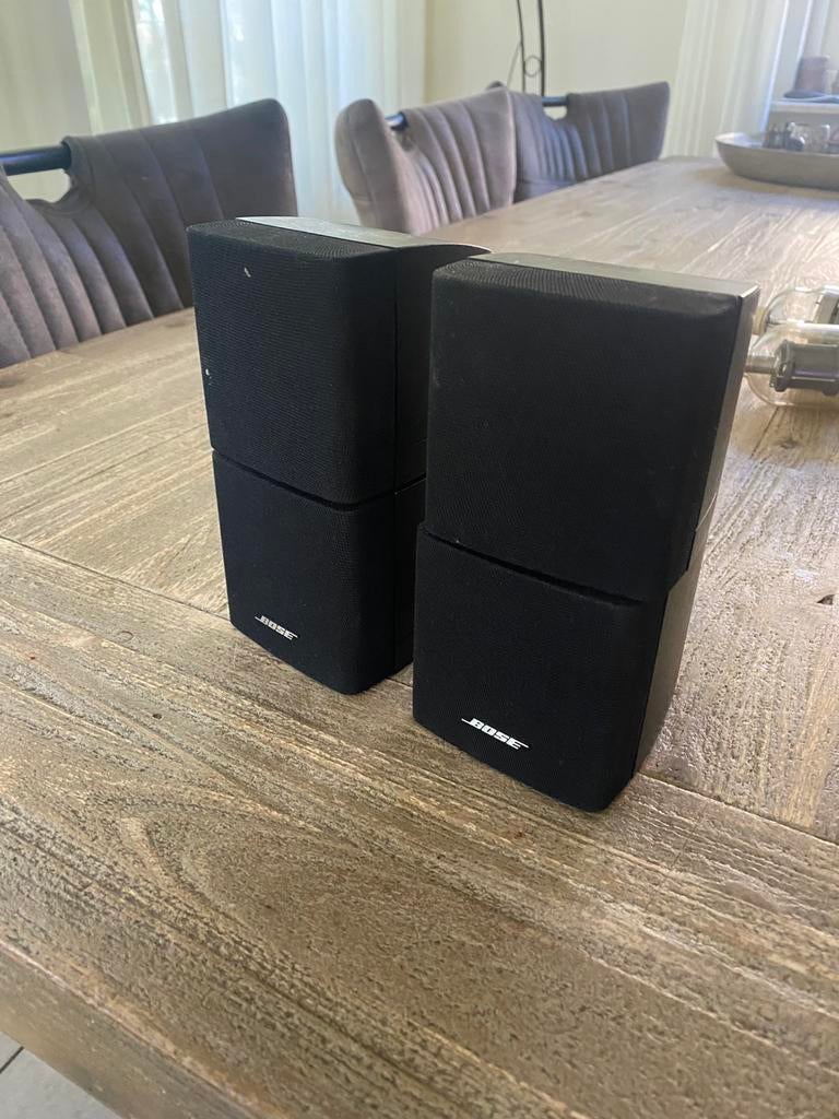 Bose acoustimass cube speakers, Audio, Tv en Foto, Luidsprekers, Overige merken, Ophalen of Verzenden, Zo goed als nieuw, 120 watt of meer