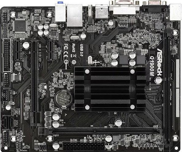 ASRock Q1900M - Quad Core J1900 geïntegreerd moederbord, Computers en Software, Moederborden, DDR3, Ophalen of Verzenden, Bijsterhuizen 1111 , Nijmegen Gelderland, NL
