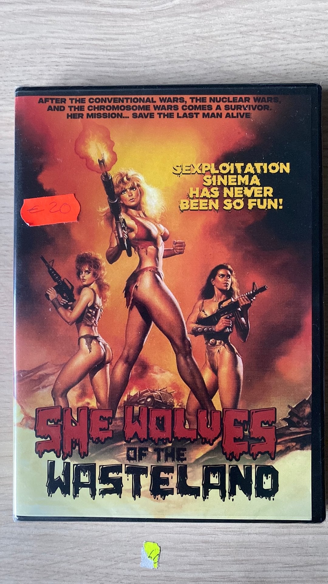 She wolves of the wasteland DVD NIEUW, Cd's en Dvd's, Dvd's | Horror, Alle leeftijden, Ophalen of Verzenden, Zo goed als nieuw