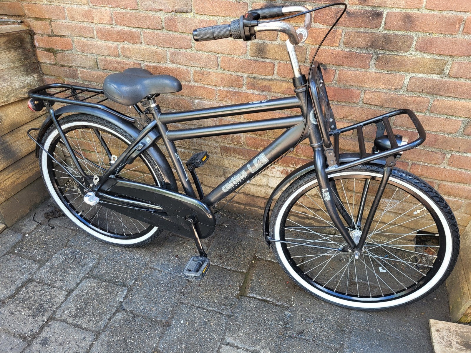 Stoere 24inch Cortina U4 transportfiets Nexus3 nw licht 8-11, Ophalen, Terugtraprem, Cortina U4 transportfiets, Versnellingen