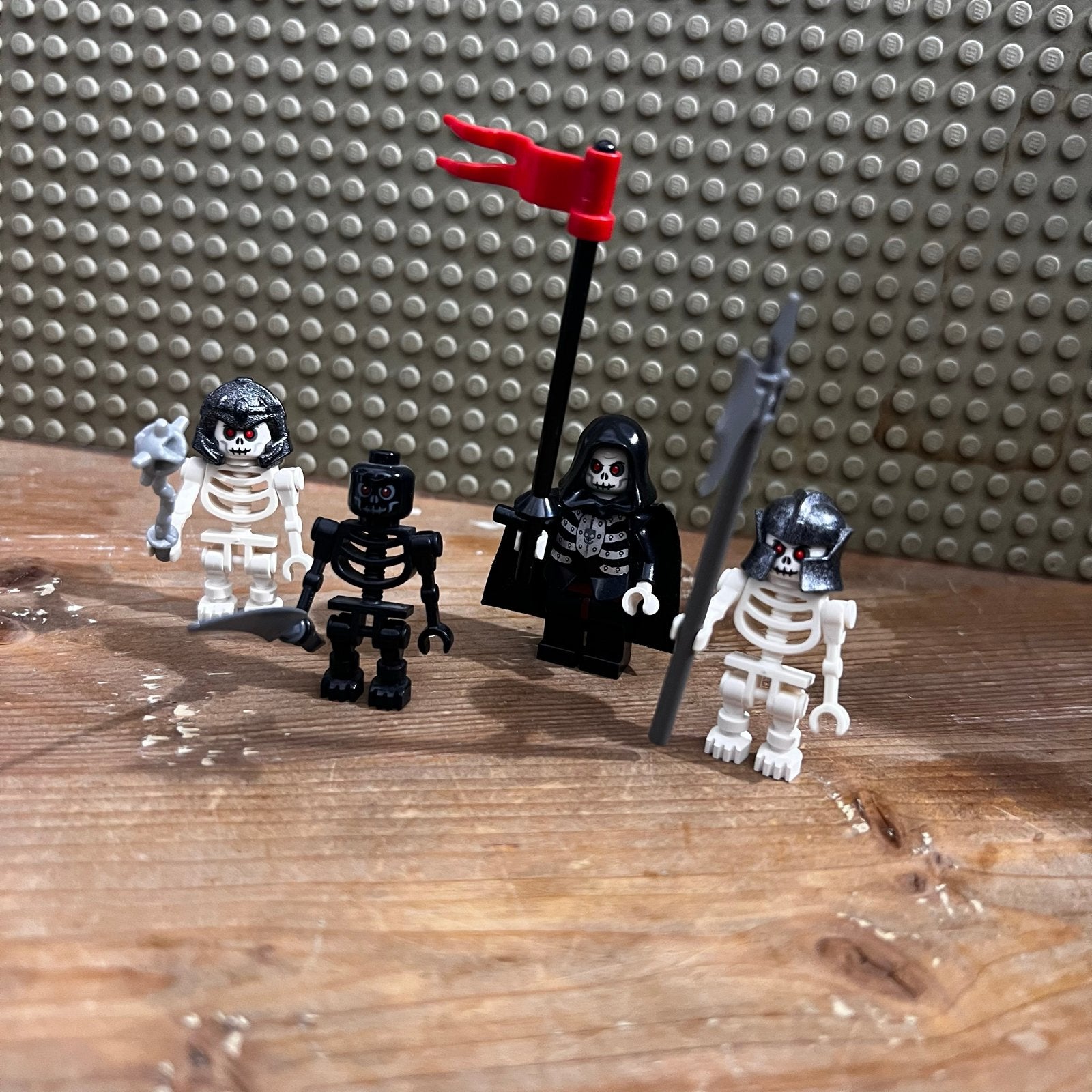Lego Fantasy Era ridders skeletten minifiguren, Ophalen of Verzenden, Gebruikt, Overige merken