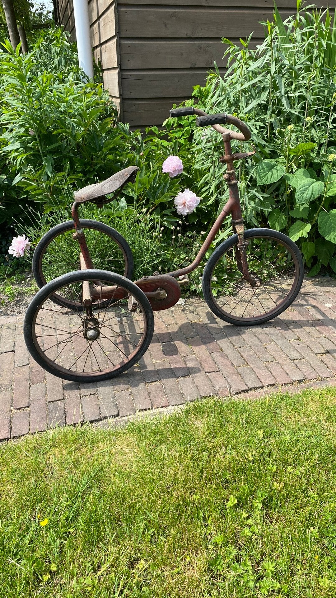 Antieke driewieler fiets, Ophalen of Verzenden